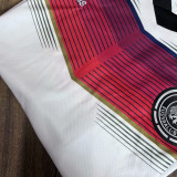 2014 Germany Home White Retro Fans Soccer Jersey  3 Start 三星
