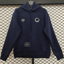 2026 Newcastle Royal Blue Retro Style Hoody  小绣花 宝蓝色