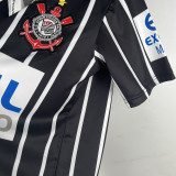 1997/98 Corinthians Away Black Retro Jersey