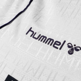1989/90 RM White Home Retro Soccer Jersey