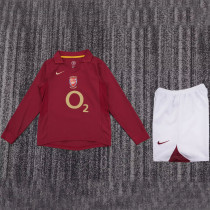2005/2006 ARS Home Retro Kids Long Sleeve Soccer Jersey