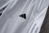 2025/26 RM Grey White Kids Jacket Tracksuit