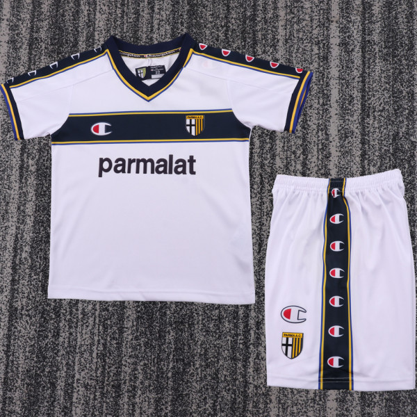 2002/2003 Parma Away Retro Kids Soccer Jersey