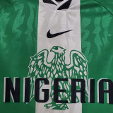 1996 Nigeria Home Green Retro Soccer Jersey
