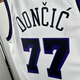 Lakers DONCIC #77 White City Edition NBA Jerseys