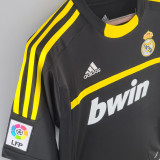 2011/12 RM Goalkeeper Black Retro Soccer Jersey