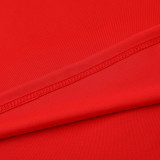 2026 AD Red Sweater Tracksuit