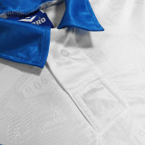 1994/95 In Milan Away White Retro Soccer Jersey