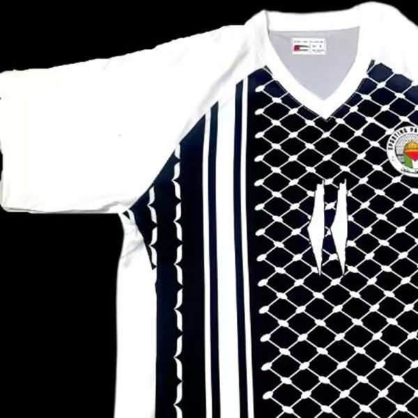 2025 Palestine Retro Style Fans Soccer Jersey