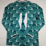 2025 Palestine Retro Style Long Sleeve Soccer Jersey