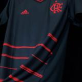 2020/21 Flamengo 1:1 Quality Third Black Fans Soccer Jersey