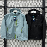 2026/27 YONEX Black Outdoor Windbreaker  Y005