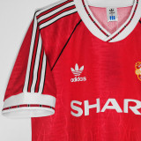 1990/92 M Utd Home Retro Soccer Jersey