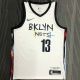 2021 Nets HARDEN #13 City Edition White NBA Jerseys Hot Pressed