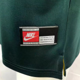 1998 Brazil GK Dark Green Retro Soccer Jersey