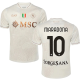 MARADONA #10 Napoli 1:1 Quality Away Fans Jersey 2025/26 (Have Champion Patch 胸前章 And SORGESANA 号下广告)★★