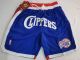 Clippers Blue Four Bags NBA Pants