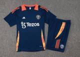 2025 M Utd Sapphire Blue Training Jersey(A Set)