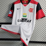 2008/09 Flamengo Away White Retro Soccer Jersey