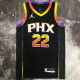 Suns AYTON #22 Black NBA Jerseys