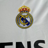 2005/06 RM White Home Retro Long Sleeve Soccer Jersey