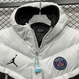 2026/27 PSG x JD Black And White Cotton Jacket CV002