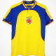2001/02 Colombia Home Yellow Retro Soccer Jersey