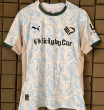 2025/26 Palermo Third White Fans Soccer Jersey 巴勒莫