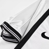 2000/01 Valencia Home White Retro Soccer Jersey