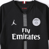 2018/19 PSG JD 1:1 Quality Black Fans Soccer Jersey