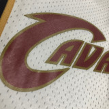 2003/04 Cleveland JAMES #23 Retro White NBA Jerseys热压