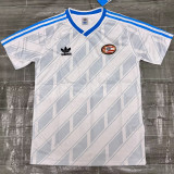 1987/88 PSV Away White Retro Soccer Jersey
