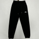 2025 TNF Black Pure Cotton Sports Trousers Zipper style