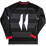 2024 Palestine Black Long Sleeve Soccer Jersey