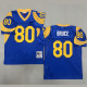 BRUCE #80 Men's Los Angeles Rams Retro NFL Jersey 公羊