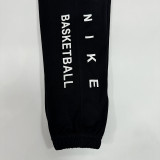 2025 Nk~ Black Pure Cotton Sports Trousers Zipper style