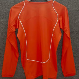 2004 NL Home Orange Retro Long Sleeve Soccer Jersey