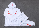 2026/27 PSG White Zipper Jacket Tracksuit