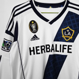 2012/13 LA Galaxy FC Home White Retro Long Sleeve Jersey