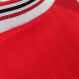1990 Turkey Away Red Retro Retro Jersey