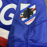 1990/91 Sampdoria Home Retro Soccer Jersey