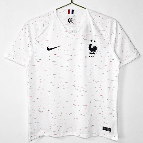 2018 France Away Retro Soccer Jersey