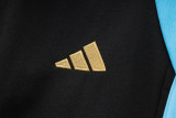 2025 Argentina Rice White Hoody Zipper Jacket
