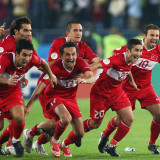 2008 Turkey Away Red Retro Retro Jersey