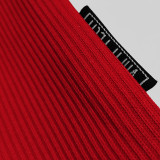 1998/99 M Utd Home Red Long Sleeve Retro Soccer Jersey