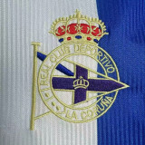1999/2000 Deportivo La Coruna Home Retro Long Sleeve Soccer Jersey
