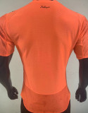 2025/26 Man City Orange Goalkeeper Player Version Soccer Jersey