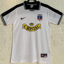 1998/99 Colo-Colo Home White Retro Soccer Jersey