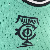 TIFFANY & CO. #57 Mitchell Ness Green Retro NBA Jerseys 热压