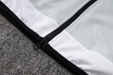 2024/25 Al Nassr  White Kids Hoody Zipper Jacket Tracksuit